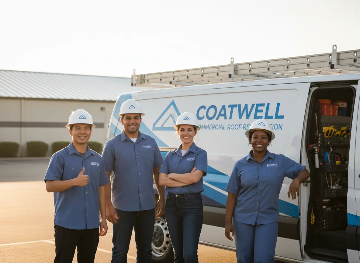 Commercial roof coating company in Cushing, MN